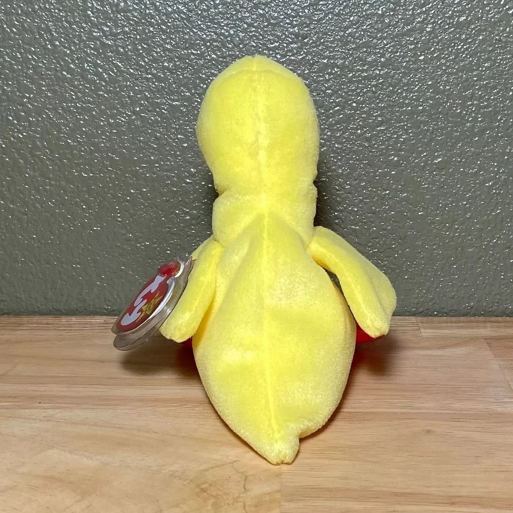 Ty Beanie Baby Original Quackers Retired PVC Pellets Tag Error Fareham, Hants UK